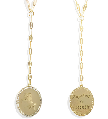 Anything Is Possible Lariat Necklace