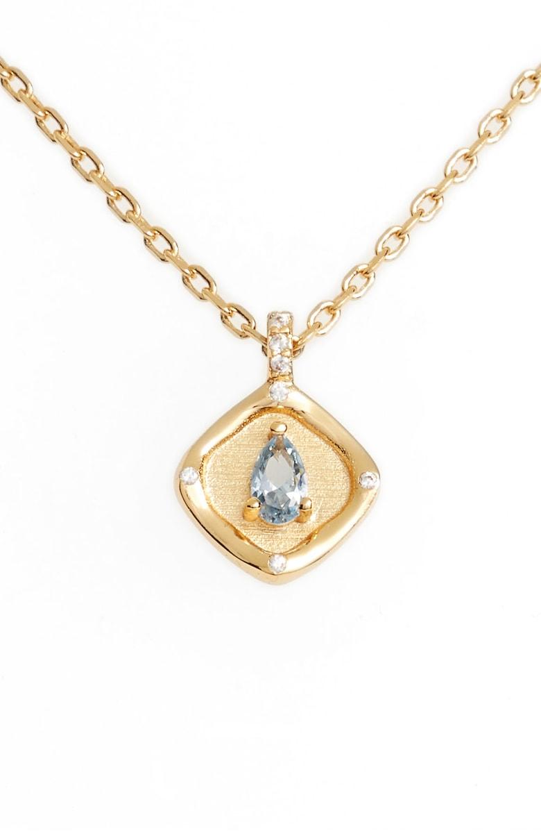 March Necklace | 14K GOLD PLATED BRASS