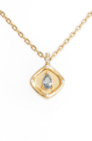 March Necklace | 14K GOLD PLATED BRASS