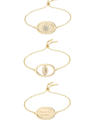 You Are My Sunshine Flip Bracelet