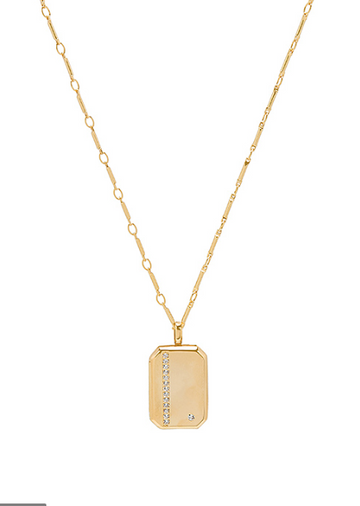 INFINITY LOCKET NECKLACE - GOLD