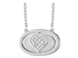Love Laughter Loyalty Flip Necklace