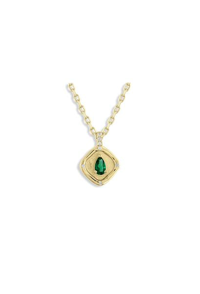 May Necklace | 14K GOLD PLATED BRASS