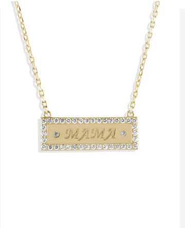 Mama Bar Necklace