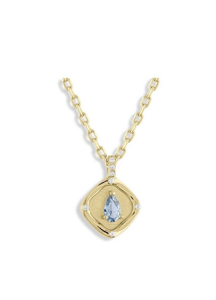 December Necklace | 14K GOLD PLATED BRASS