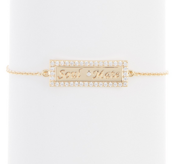 Soul Mate Bar Bracelet