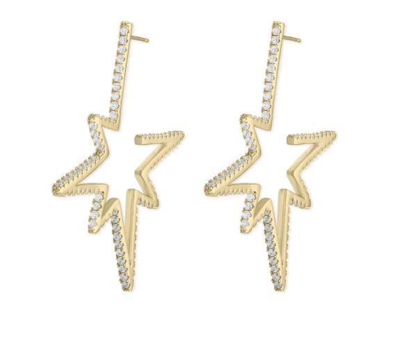 STARBURST HOOPS