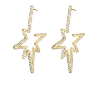 STARBURST HOOPS