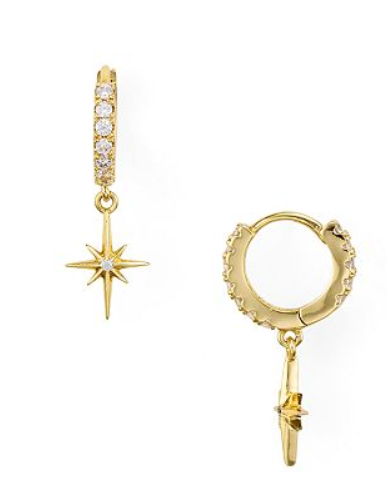 STAR HUGGIE EARRING - GOLD